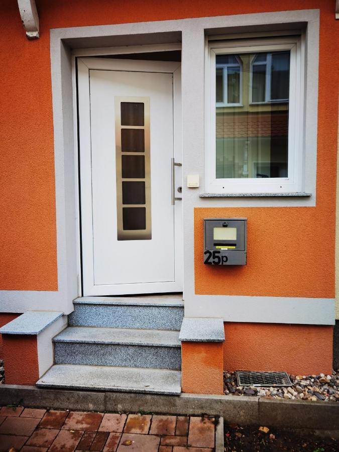 Modernes Behagliches Haus Mit Kamin, Terrasse Und Garten Magdeburg Eksteriør billede
