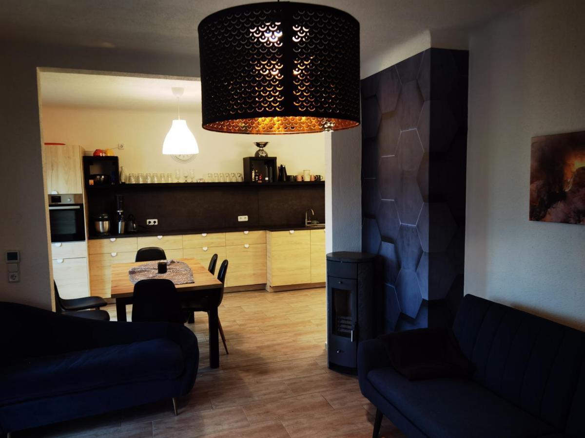 Modernes Behagliches Haus Mit Kamin, Terrasse Und Garten Magdeburg Eksteriør billede